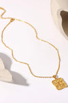 Cubic Zirconia Geometric Pendant Necklace Necklaces - Tophatter Daily Deals