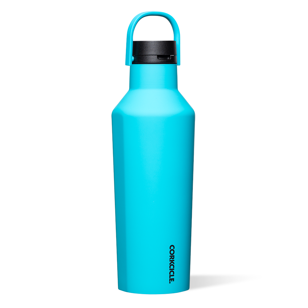Series A Sport Canteen by CORKCICLE. Capri Blue 32oz Canteen - Tophatter Daily Deals