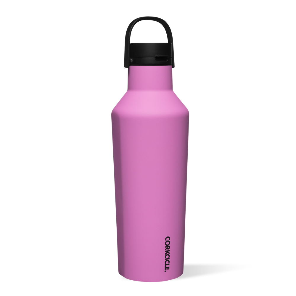 Series A Sport Canteen by CORKCICLE. Fuchsia 32oz Canteen - Tophatter Daily Deals