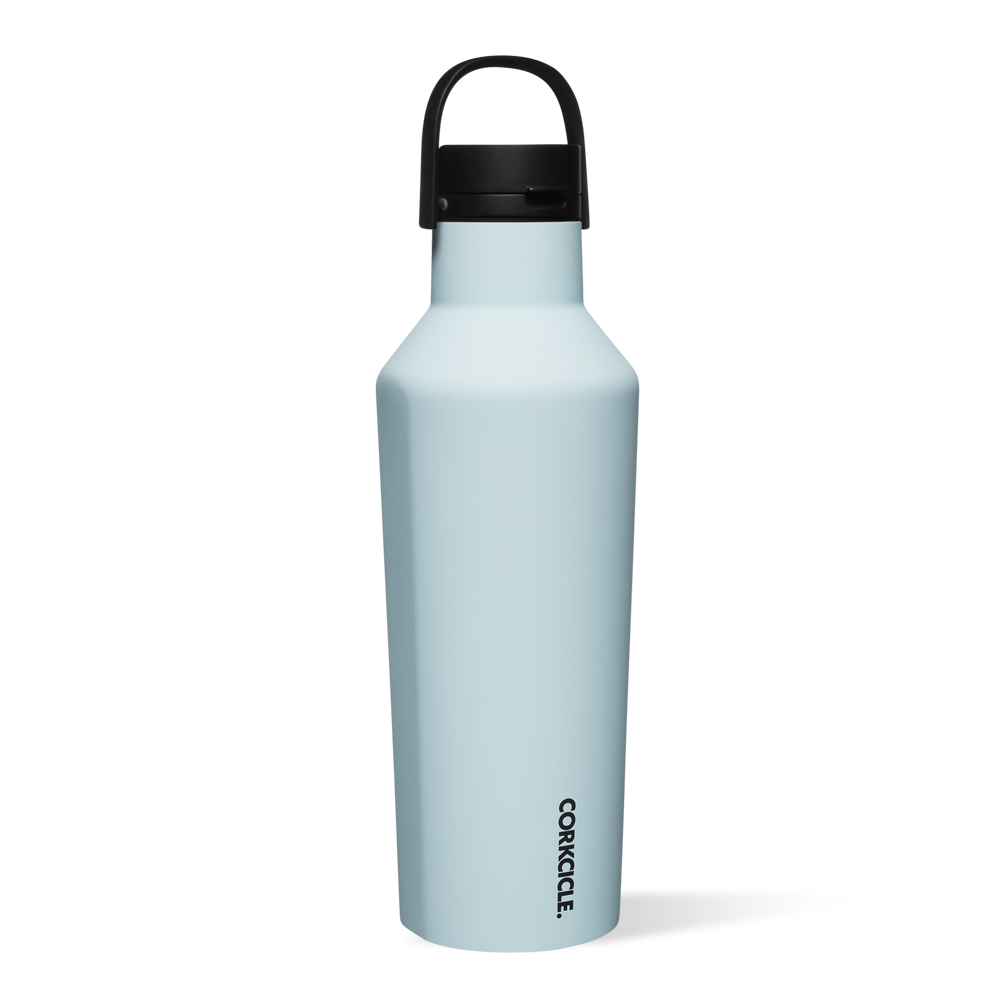 Series A Sport Canteen by CORKCICLE. Powder Blue 32oz Canteen - Tophatter Daily Deals