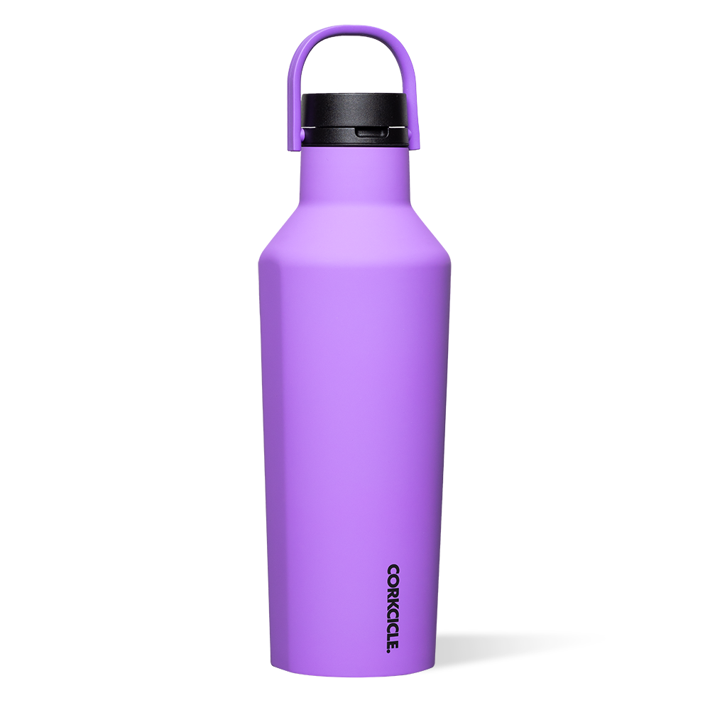 Series A Sport Canteen by CORKCICLE. Varsity Purple 32oz Canteen - Tophatter Daily Deals