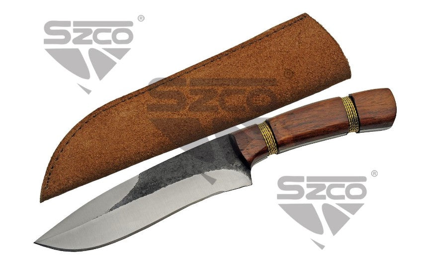 BRASS WIRE HUNTER KNIFE - Tophatter Daily Deals