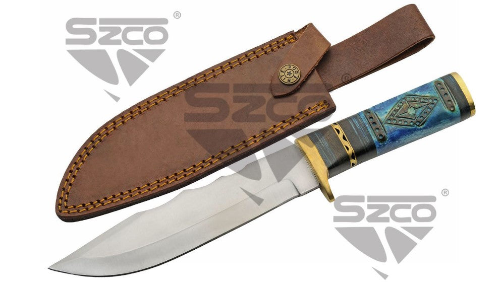 12" OCEANS BLUE KNIFE - Tophatter Daily Deals