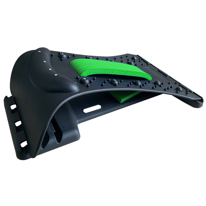 Back Massager, Massage And Health Care Appliance Green and black Cervical stretcher 0 - Tophatter Daily Deals