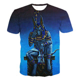3D digital print short sleeve T-shirt 4color 0 - Tophatter Daily Deals