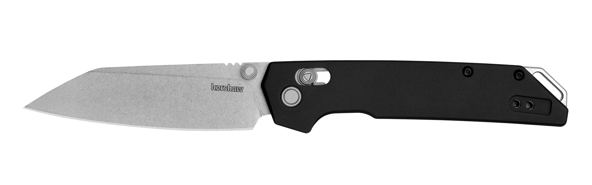 Kershaw Iridium Reverse Tanto - DuraLock - KVT Ball Bearings - D2 Steel - 2038R Knives - Tophatter Daily Deals