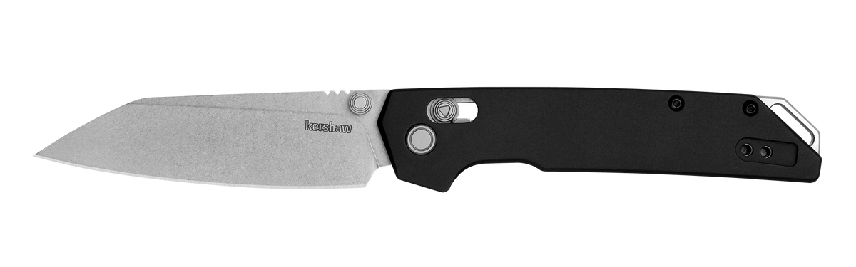 Kershaw Iridium Reverse Tanto - DuraLock - KVT Ball Bearings - D2 Steel - 2038R Knives - Tophatter Daily Deals