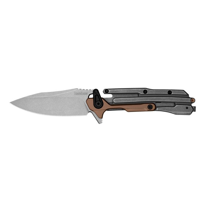 Kershaw Frontrunner - Frame Lock - KVT Ball Bearings - D2 Steel - 2039 Knives - Tophatter Daily Deals