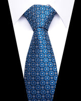 Men's Neckties - Formal Classic Patterned Tie (50 Style Options) Royal Blue Floral Belts & Ties - Tophatter Daily Deals