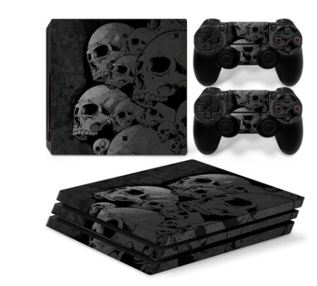 0131-0155 PS4 Pro game machine host Sticker Anti scraping geometric pattern sticker 13 3 12 0 - Tophatter Daily Deals