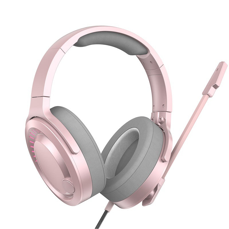 Baseus computer gaming headset GAMO Pink 0 - Tophatter Daily Deals