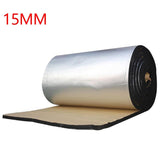 Automotive aluminum foil sound insulation, firewall, heat and sound insulation mat Silver 15MM 0 - Tophatter Daily Deals