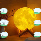 3D Printing Of Lunar Circular Lights 7 - Tophatter Daily Deals