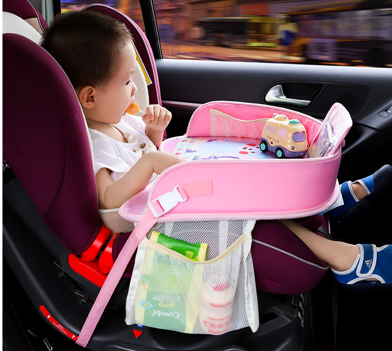 Baby car seat tray table 0 - Tophatter Daily Deals