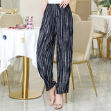 Bloomers plus size mother pants cotton linen pants 10color 0 - Tophatter Daily Deals