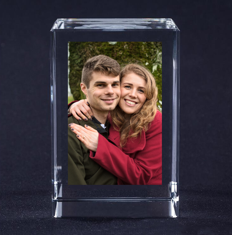 3d Laser Engraving Crystal Souvenir Photo Customized Heartshaped 1 100x100x30mm 7 - Tophatter Daily Deals