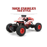 4WD RC Cars Updated Version 2.4G Radio Control RC Cars Toys Buggy High Speed Trucks Off-Road Trucks Toys For Children 28cm red 0 - Tophatter Daily Deals