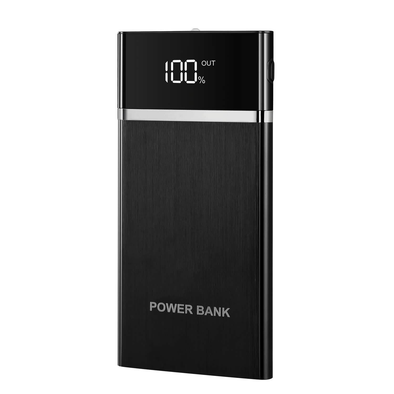 20800mAh Power Bank 76.96W External Battery Pack Black Mobile Accessories - Tophatter Daily Deals