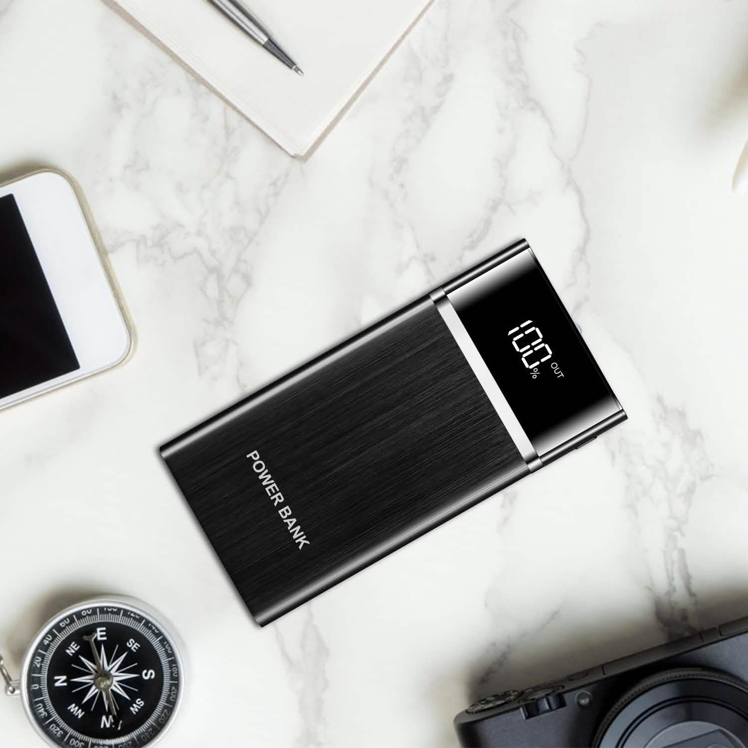 20800mAh Power Bank 76.96W External Battery Pack Mobile Accessories - Tophatter Daily Deals