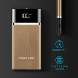 20800mAh Power Bank 76.96W External Battery Pack Mobile Accessories - Tophatter Daily Deals