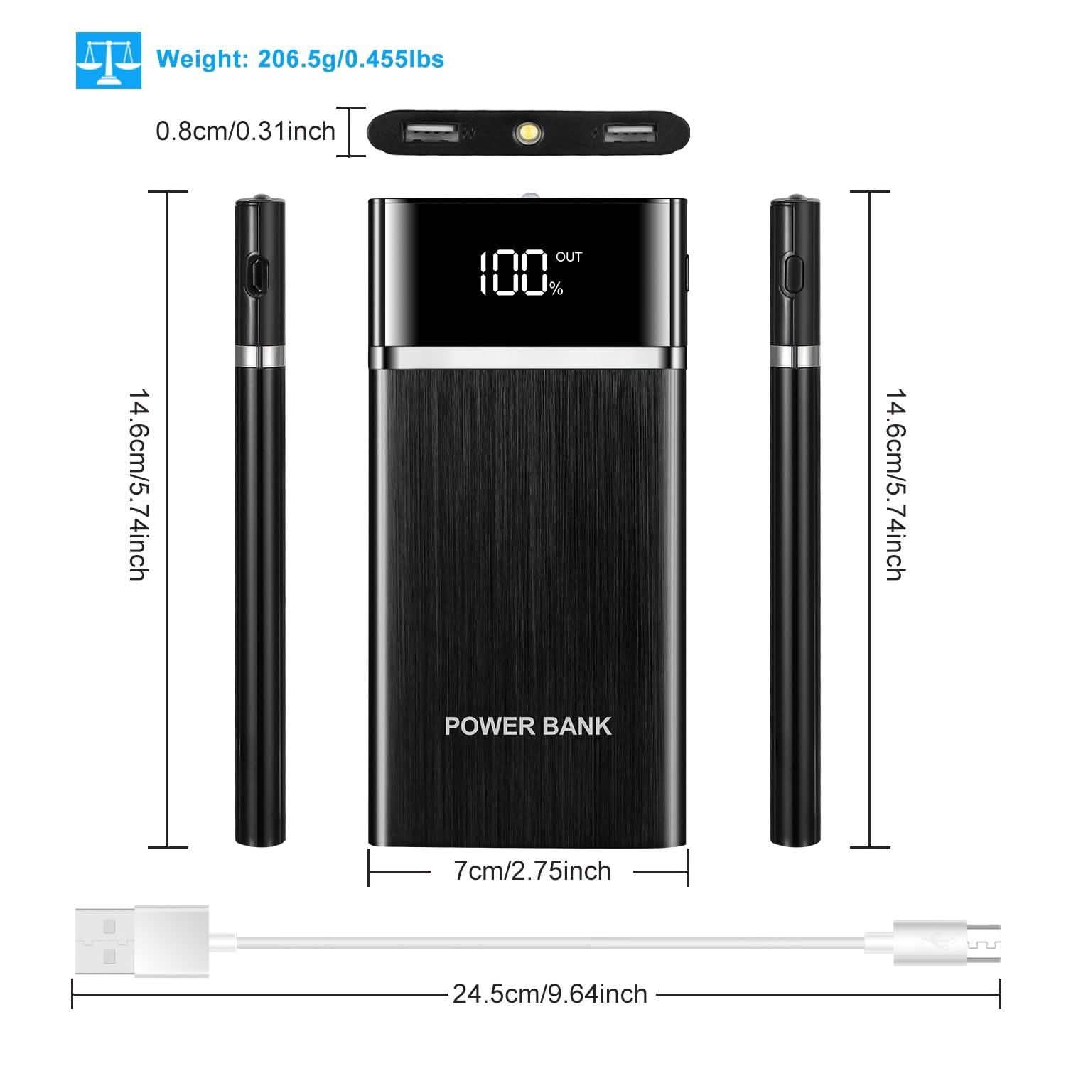 20800mAh Power Bank 76.96W External Battery Pack Mobile Accessories - Tophatter Daily Deals