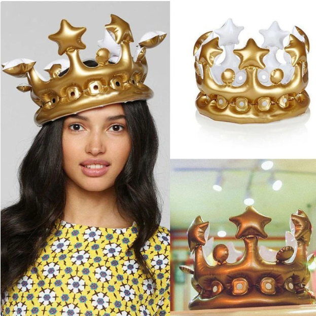 Birthday gift crown inflatable toy 0 - Tophatter Daily Deals