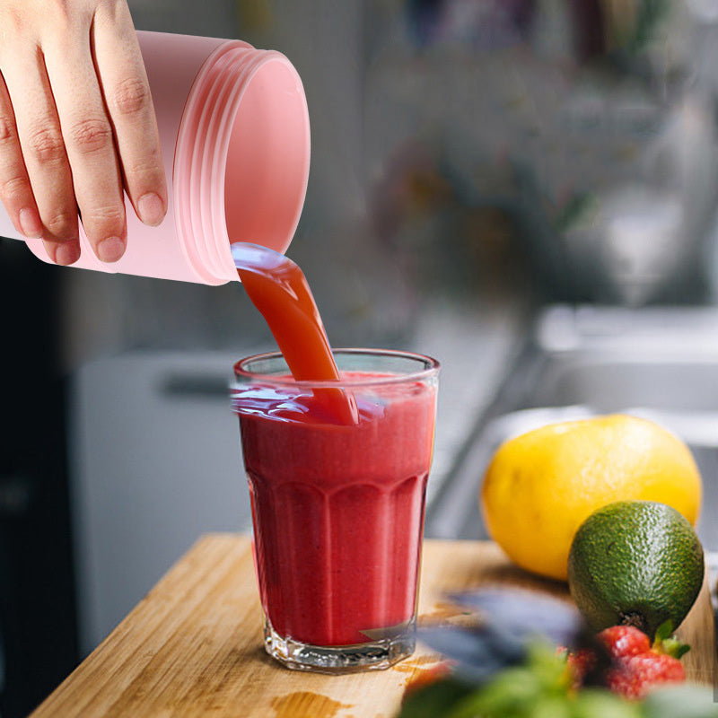 450ML Mini Portable Blender Mixer Cooking Appliances Food Processor Food Mixers Smoothie Blenders Cup Juicers Kitchen Appliance 0 - Tophatter Daily Deals