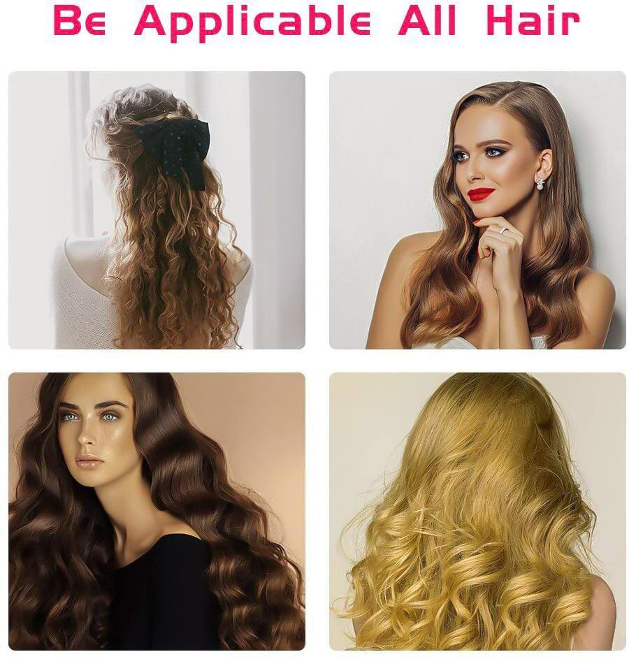 Silicone Hair Curlers - Spoolies Hair Curlers UK 20/40PCS No Heat Silicone DIY Soft Magic Hair Curlers Rollers Care Heatless Clip Hair Care - Tophatter Daily Deals