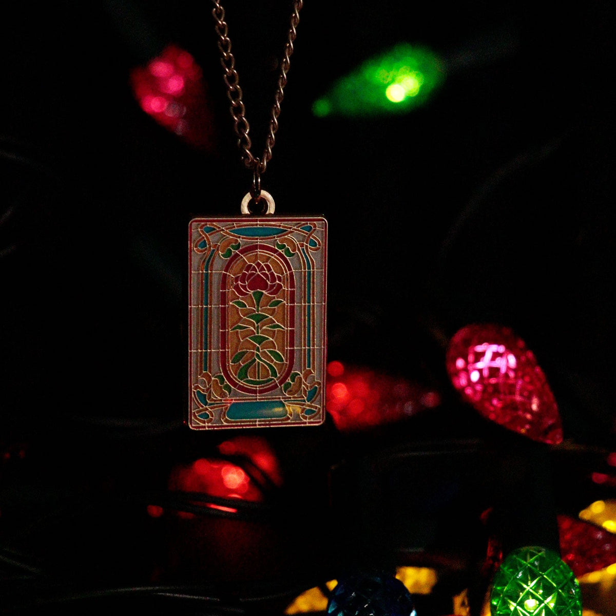Stranger Things - Limited Edition Creel House Window Necklace Necklace - Tophatter Daily Deals