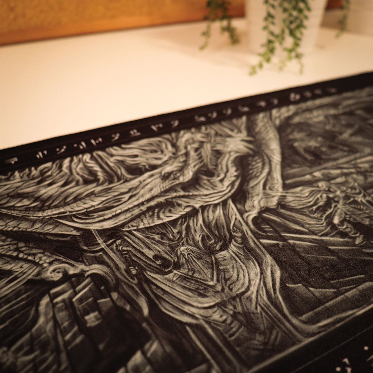 The Elder Scrolls V: Skyrim – Desk Pad and Coaster Set Coaster - Tophatter Daily Deals
