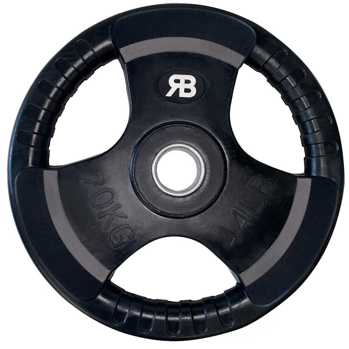 Olympic Barbell Weights Set - Olympic Weight Plates UK 1.25kg to 25kg Set Home Gym Fitness Strength 2X20Kg Exercise & Fitness - Tophatter Daily Deals