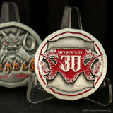 Diablo - Limited Edition 30th Anniversary Presentation Coin Replica Coin - Tophatter Daily Deals