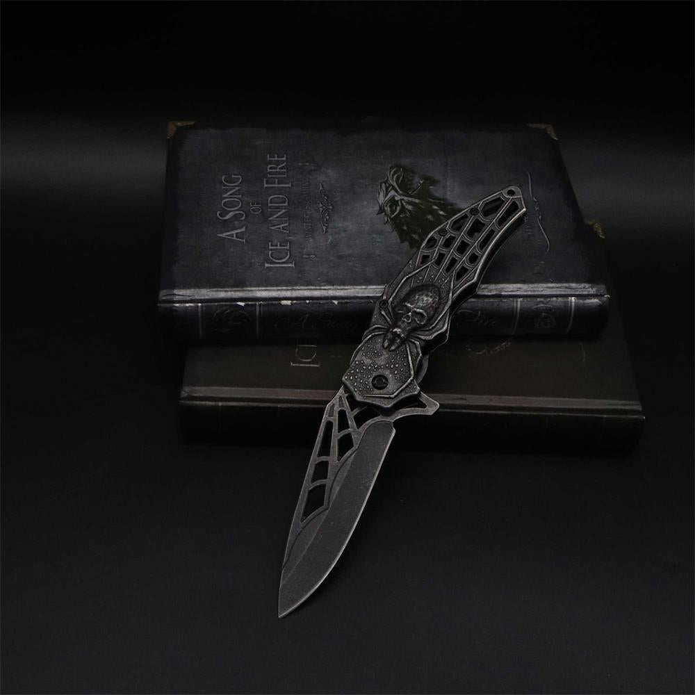 3D Skeleton Spider Folding Knife - Tophatter Daily Deals