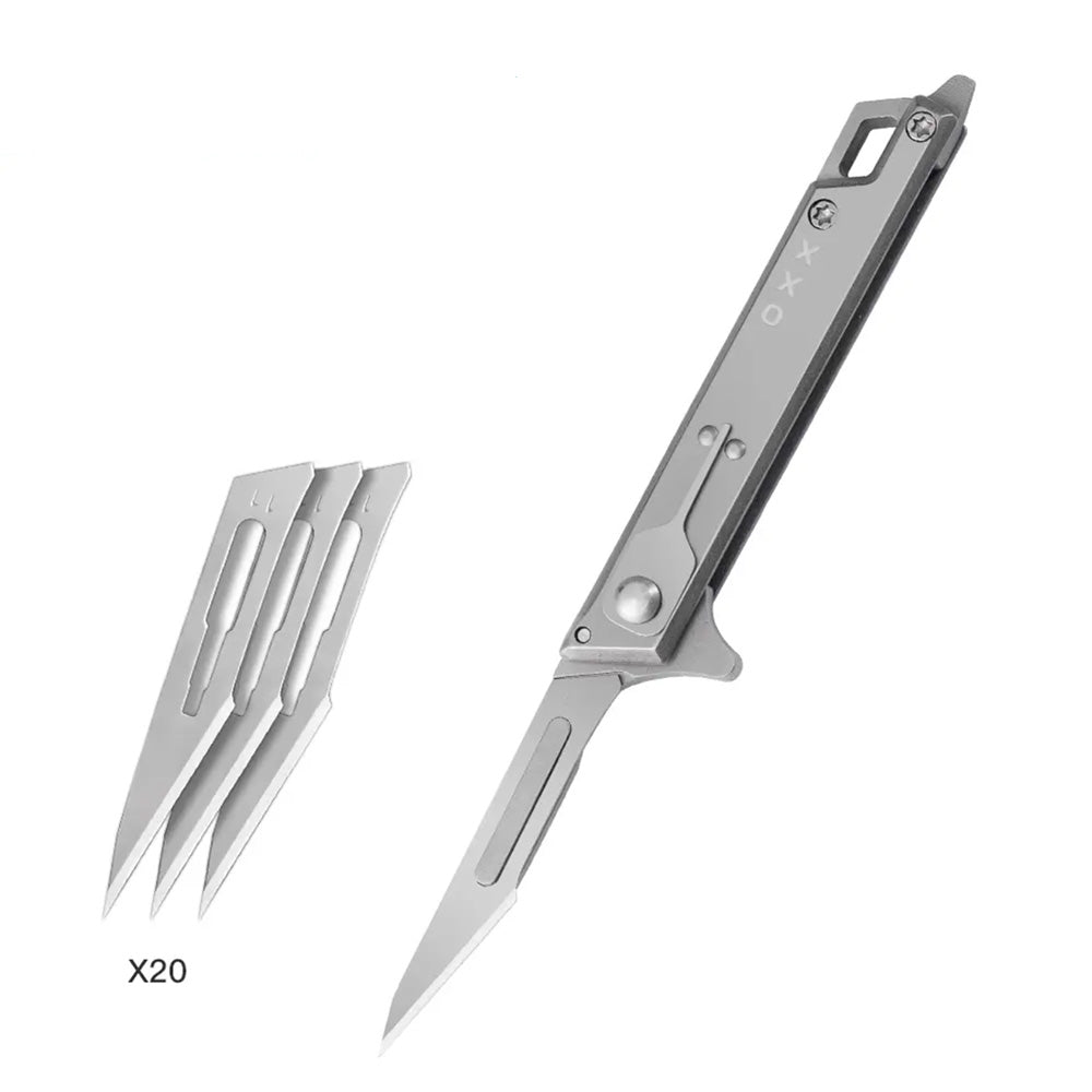 Multifunctional Folding Knife 20 blades - Tophatter Daily Deals