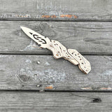 6 Cool Wooden Knife Model Kit 3D Blade Puzzle Toy - Tophatter Daily Deals