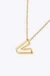 U to Z Letter Pendant Nekclace Necklaces - Tophatter Daily Deals