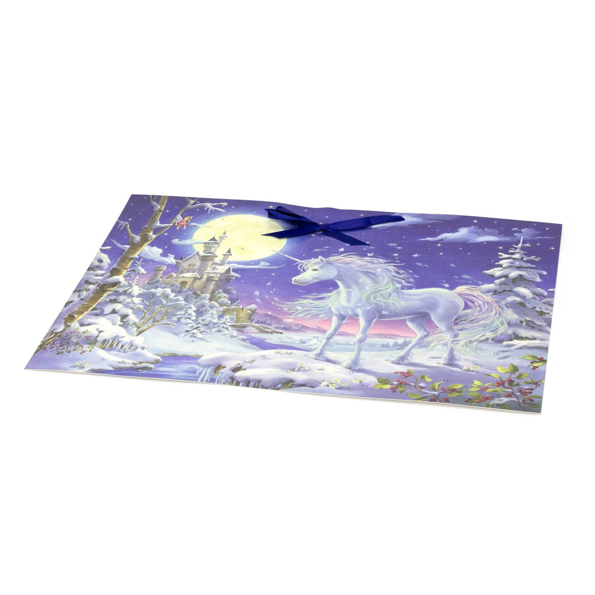 Unicorn in the Magical Forest Christmas Advent Calendar | Fairytale Calendar Advent Calendar - Tophatter Daily Deals