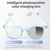 2025 Wireless Smart Glasses – Auto-Dimming, Touch Control, Hands-Free Audio Electronics - Tophatter Daily Deals