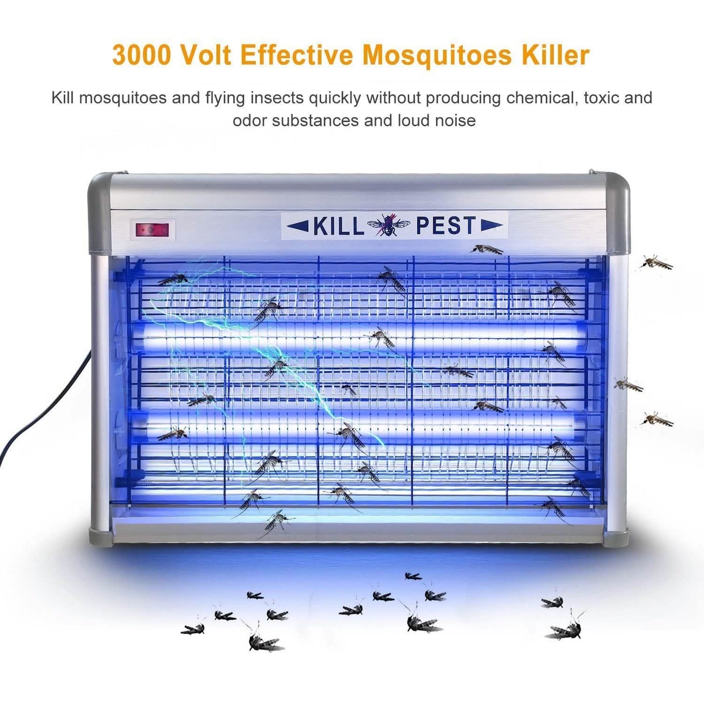 20W Electric Fly Bug Zapper Mosquito Insect Killer Pest Control - Tophatter Daily Deals