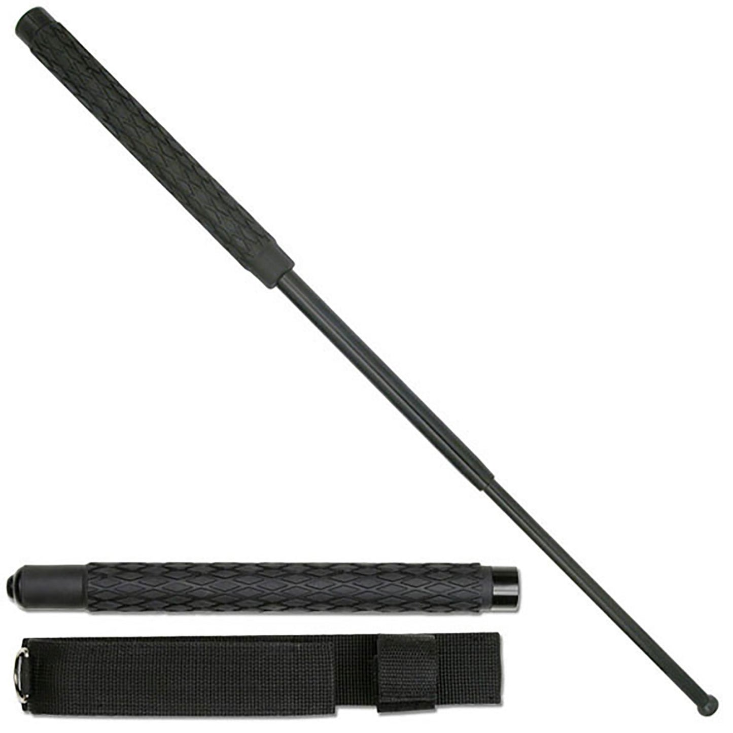 21 Inch Nonglare Coated Steel Baton - TOPHATTER'S ARMORY DEALS Collectible Weapons - Tophatter Daily Deals