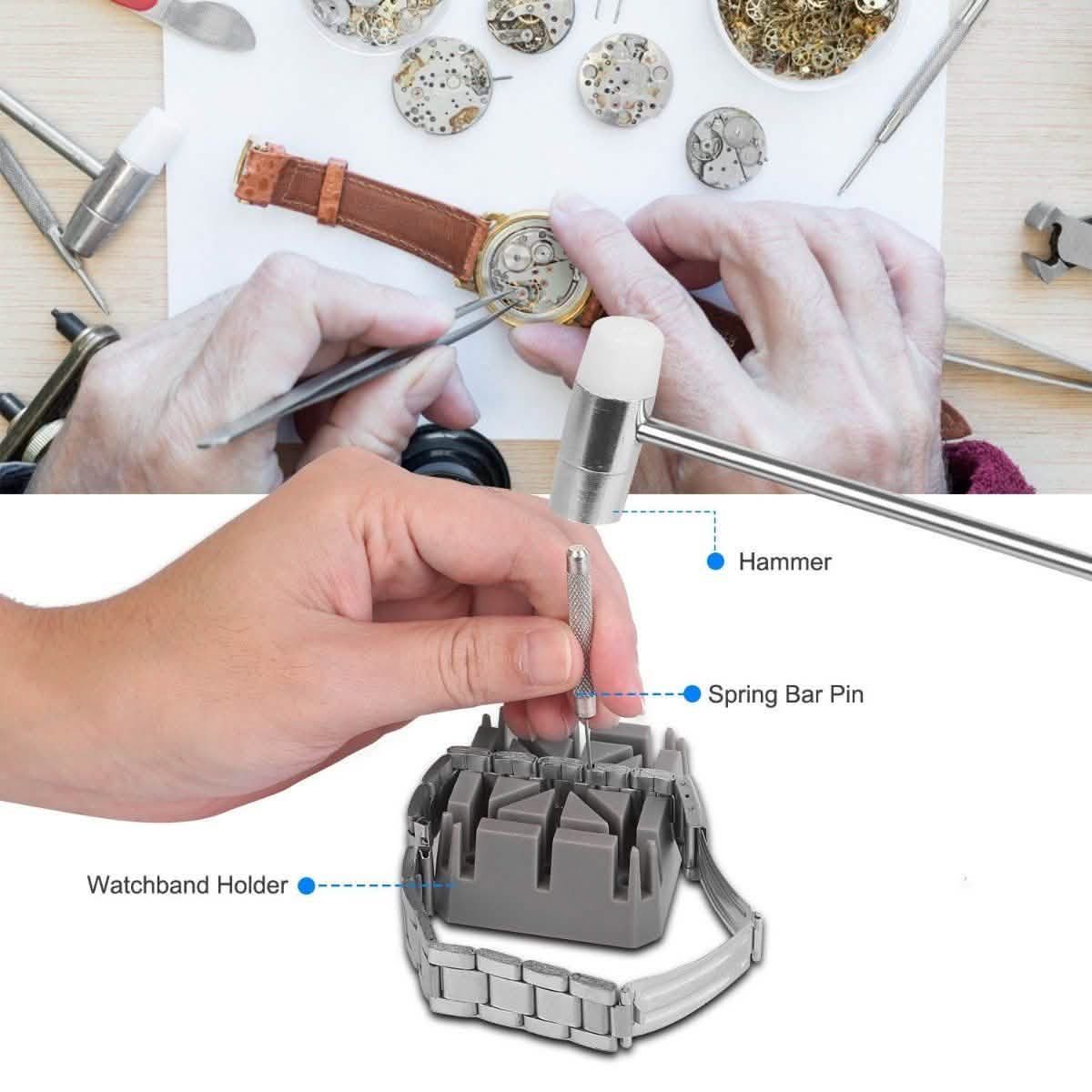 21-Piece: Watch Repair Tool Kit Hand Everything Else - Tophatter Daily Deals