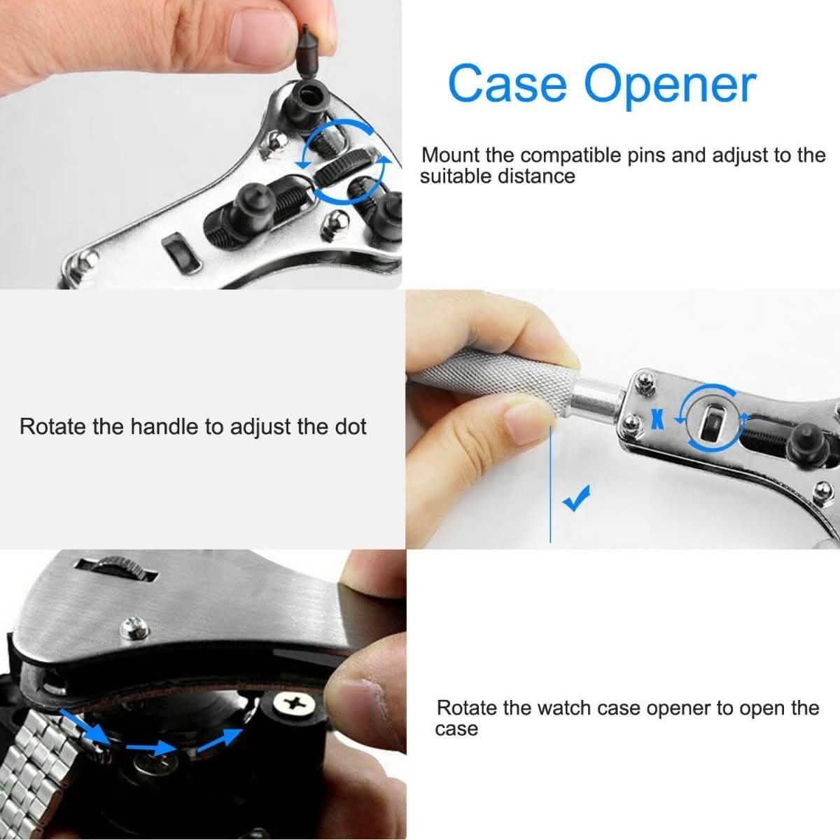 21-Piece: Watch Repair Tool Kit Hand Everything Else - Tophatter Daily Deals