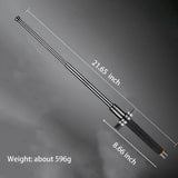 Self-defense blocking baton Titanium Black 21.65 inch - Tophatter Daily Deals