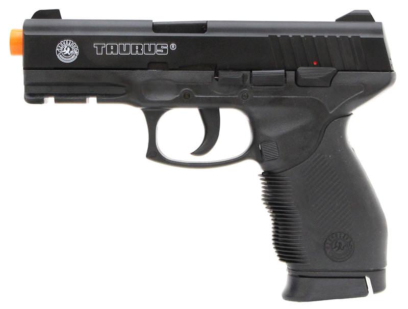 315 FPS! KWC Taurus PT 24/7 Spring Pistol RIS Airsoft Gun - HPA Heavyweight Collectible Weapons - Tophatter Daily Deals