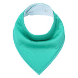 Baby solid color triangle scarf Green 0 - Tophatter Daily Deals