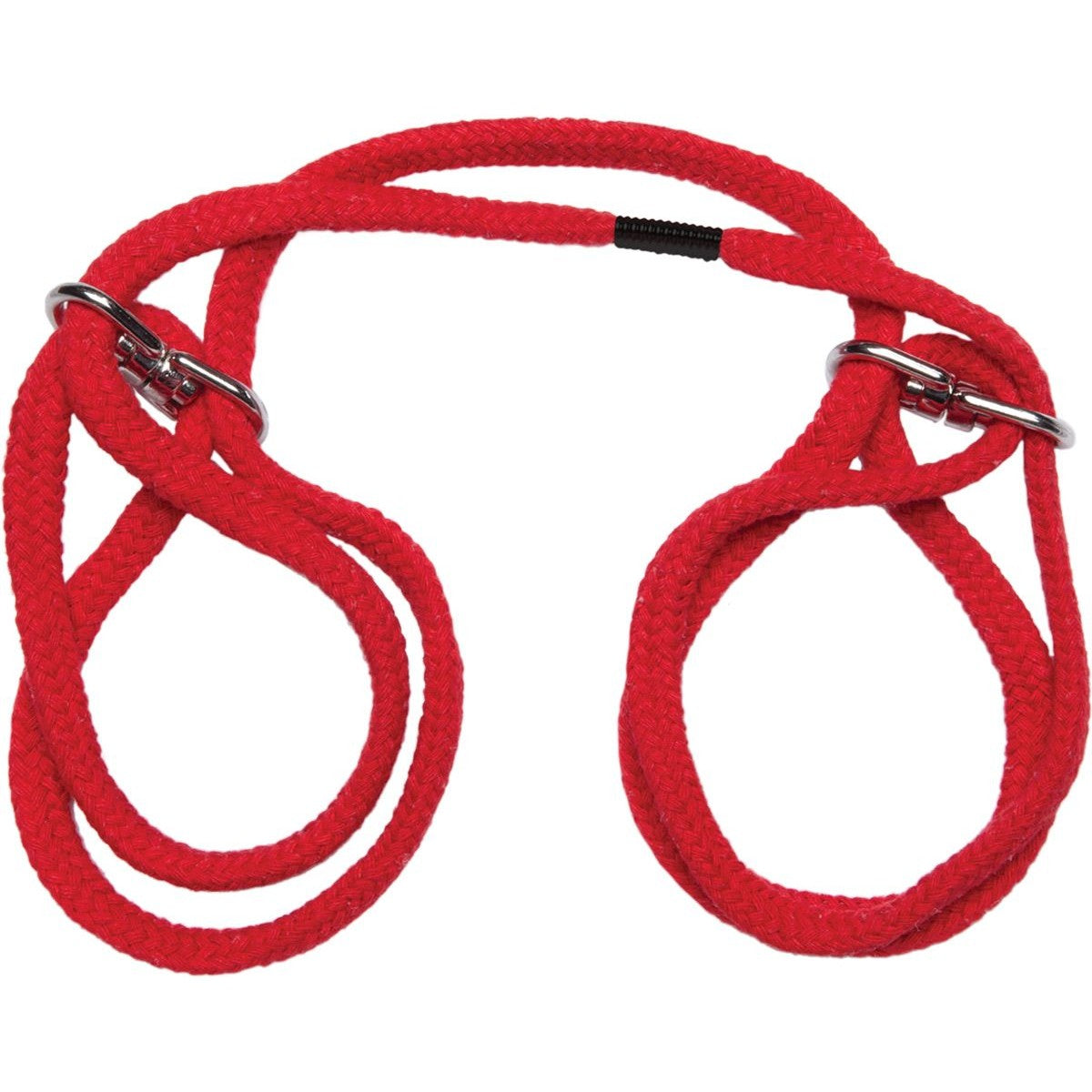 Japanese Style Bondage Cotton Rope Cuffs in Red Bondage - Tophatter Daily Deals
