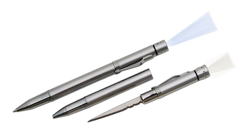 5 1/2" PEN KNIFE WITH LIGHT - Tophatter Daily Deals