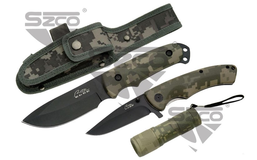3 PIECE MILITARY COMBO SET - Tophatter Daily Deals
