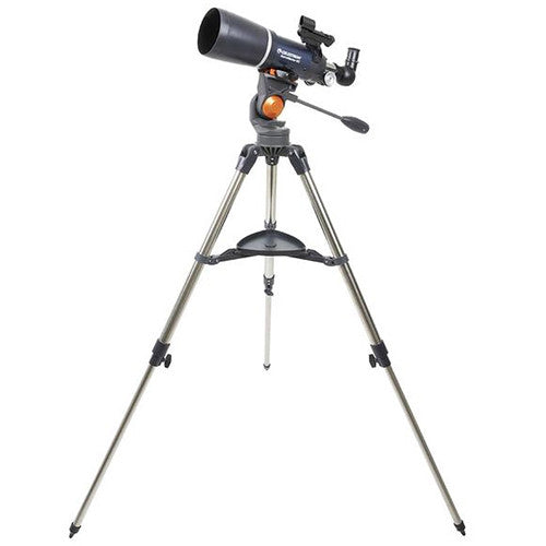 Celestron AstroMaster 80AZS 80mm f/5 Alt-Az Refractor Telescope - Tophatter Daily Deals