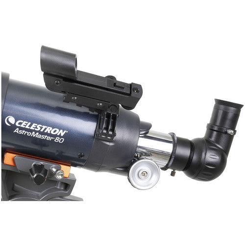 Celestron AstroMaster 80AZS 80mm f/5 Alt-Az Refractor Telescope - Tophatter Daily Deals